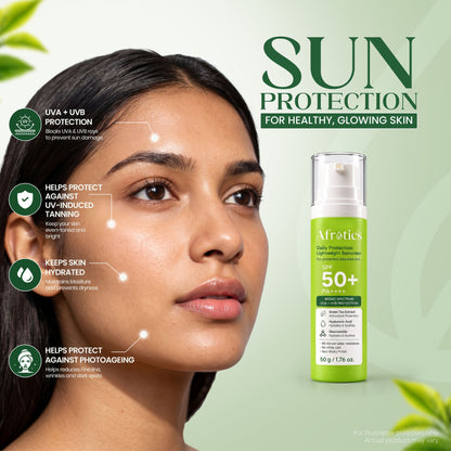 AFROTICS Daily Protection Lightweight Sunscreen SPF 50+ PA++++