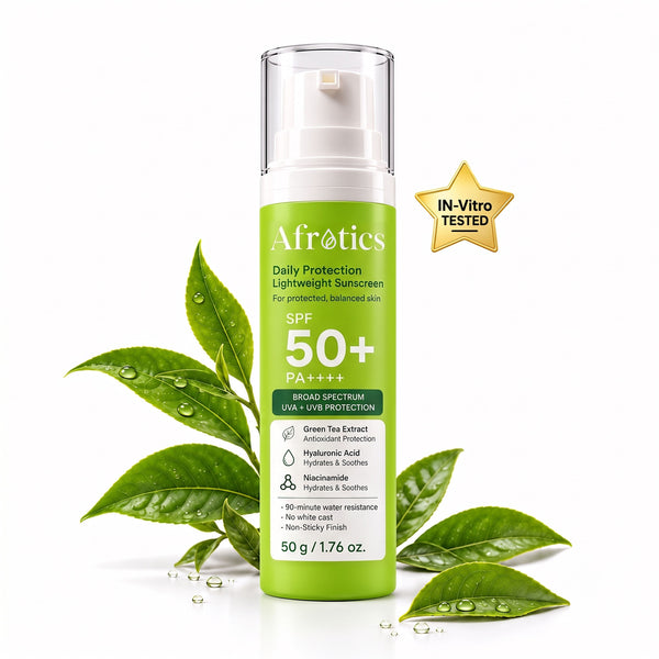 AFROTICS Daily Protection Lightweight Sunscreen SPF 50+ PA++++