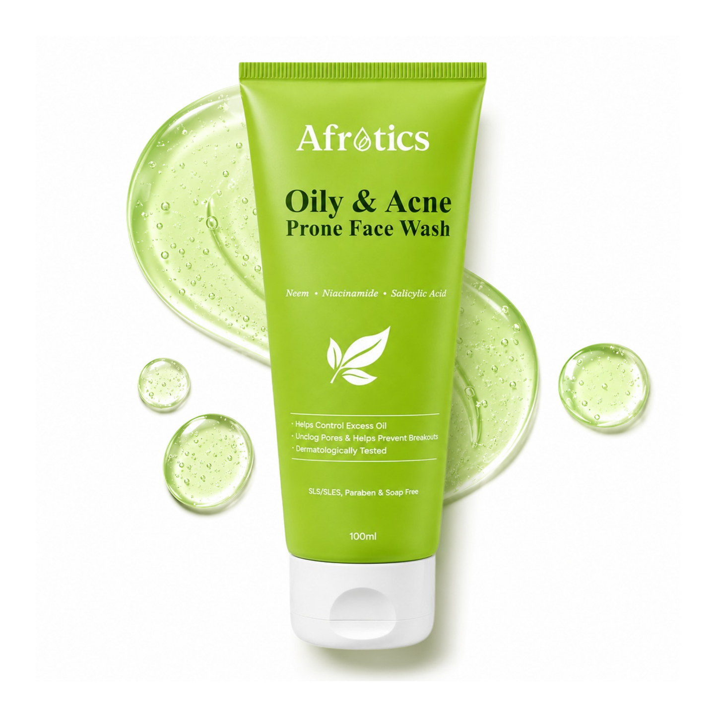 AFROTICS OILY & ACNE FACE WASH